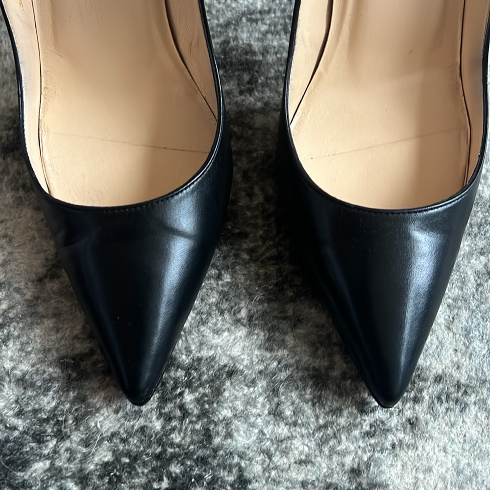 Christian Louboutin Black Leather So Kate Heels - Picture 6 of 12
